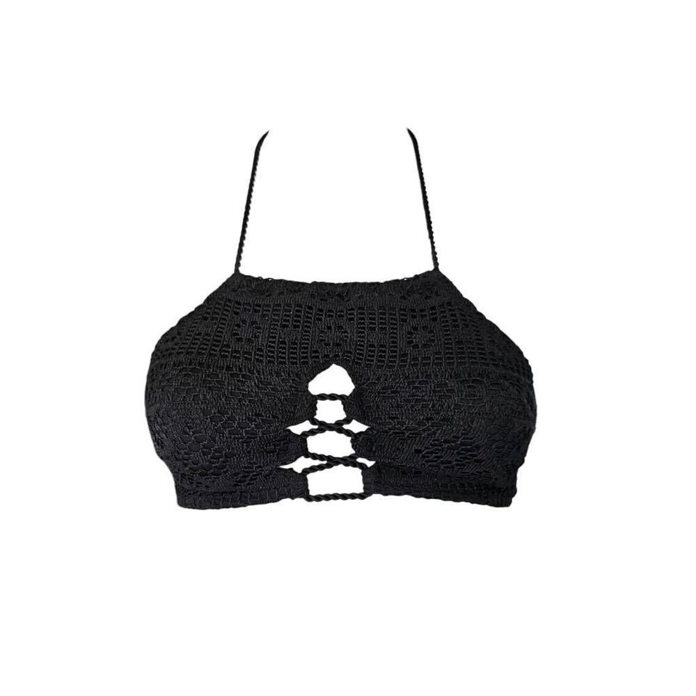 victoria’s secret crochet bikini top